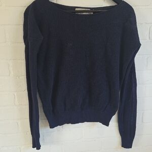 Roots Navy Blue Sweater